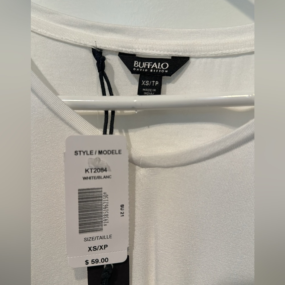 Buffalo 3/4 Rouched Sleeve Top - Picture 5 of 5